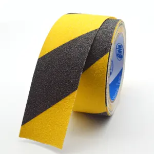 Ewin Markering Tape Hoge Tractie Non Skid Tape Waarschuwing Waterdichte Zwart En Geel Double-Gekleurde Lijm Anti Slip Tape