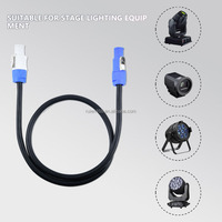 Câble d'alimentation Powercon 3 broches anti-traction pour projecteurs LED Par et éclairages de scène à tête mobile