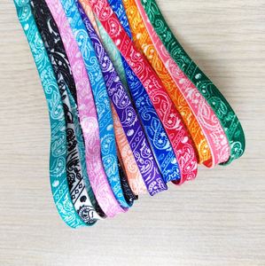 Cordones de poliéster personalizados con impresión plana, multicolor, al por mayor, fabricante de cordones con logotipo personalizado - Product Image 3