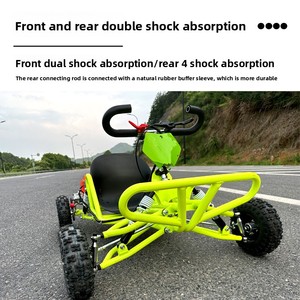Nuevo Go-Kart Todoterreno de Dos Tiempos y 49cc, para Rally y Carreras, UTV de Cuatro Ruedas, Motocicleta Infantil para Playa, Drift a Baja Velocidad - Product Image 4