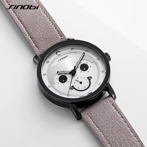 Reloj de Cuarzo para Hombre, Estilo Ejecutivo, para el Mercado Brasileño, Vendedores de Mercado Libre, con Esfera de Cristal, Manecillas y Marcadores Personalizados, Proyecto ODM - Product Image 2