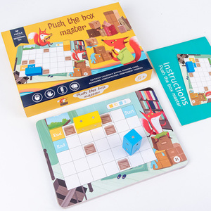 Jeu de puzzle éducatif en bois CE CPC, best-seller, Le petit renard pousse la boîte, jeu de société, jouets Juguetes Para Los Ninos pour enfants - Product Image 1