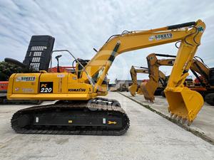 Excavateur d'occasion Komatsu PC200 PC220 PC240 de 20 tonnes à vendre Komatsu PC220 d'occasion de 2022 ans-8 Offre Spéciale - Product Image 3