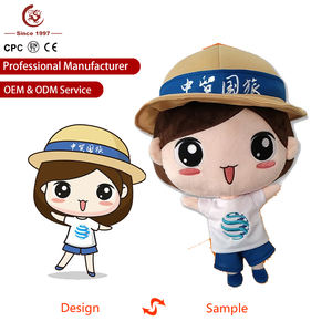 फ़ैक्टरी ओमोडीम कस्टम शुभंकर उपहार प्लसी नरम भरे पशु खिलौना बच्चों के लिए खिलौना कस्टम प्लग खिलौने - Product Image 2