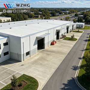 Edificio Metálico Prefabricado Comercial para Almacenamiento, Sistema de Grúa de Doble Vía, Estructura de Acero, Almacén - Product Image 1