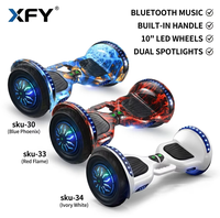 Trottinette Électrique Auto-Équilibrée 10 Pouces avec Poignée pour Haut-Parleur, Moteur Brushless 250W, Cadre en Acier – Fournisseur XFY