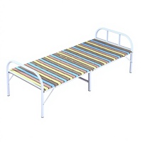 Lit simple pliable portable, minimalisme moderne, pour la pause déjeuner au bureau, appartement en location, chambre