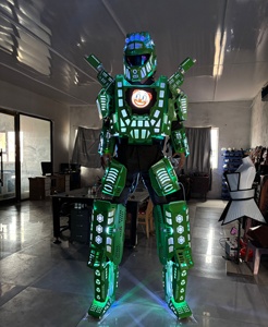 Disfraz <span class=keywords><strong>de</strong></span> robot LED Zancos Traje mecánico mágico Ropa <span class=keywords><strong>de</strong></span> rendimiento Centro comercial Accesorios <span class=keywords><strong>de</strong></span> ambiente - Product Image 4