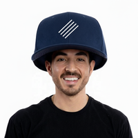 Nueva Gorra de Béisbol Deportiva Unisex de 6 Paneles, Estilo Hip Hop, 100% Poliéster, Visera Plana Grande, Ajustable, Talla Grande