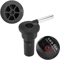 Promotion En Gros En Plastique Électrique Bbq Charbon De Bois Souffleur Bbq Ventilateur Grill Feu Ventilateur Pour BBQ