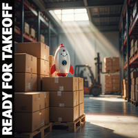 Figurines de fusées en plastique personnalisées, personnages spatiaux, boîte mystère, jouets de créateurs, fabricant OEM