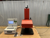 Machine de marquage pneumatique à points Coral HG-WKQ1610 pour gravure de plaques signalétiques métalliques, logos et numéros de série