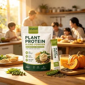 Mezcla <span class=keywords><strong>de</strong></span> Proteína Vegetal en Polvo OEM con Proteína <span class=keywords><strong>de</strong></span> <span class=keywords><strong>Guisante</strong></span>, Arroz y Semillas <span class=keywords><strong>de</strong></span> Calabaza, Mejora la Memoria y el Rendimiento Físico - Product Image 4