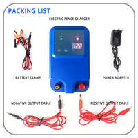 1.5j Draagbare Elektrische Afrastering Energizer 10Km Bereik-Veilige Ac/Dc Oplader Voor Boerderijen Vee En Indringer Preventie