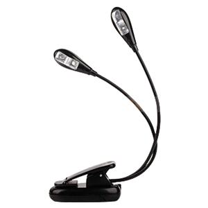 <span class=keywords><strong>2X</strong></span> 20cm Cou 100lm <span class=keywords><strong>4</strong></span> LED <span class=keywords><strong>3X</strong></span> Lampe de serrage de bord de bureau pour la lecture de livres - Product Image 1