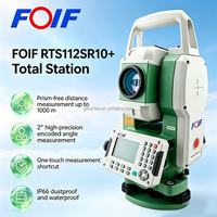 Station totale FOIF RTS112SR10+ haute précision sans prisme, portée 1000m et précision angulaire de 2'' pour la topographie