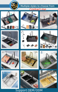 XKY Élévateur de panier de cuisine en aluminium, design moderne, multifonction, écologique, avec séparateurs mobiles, pour armoire de cuisine - Product Image 6
