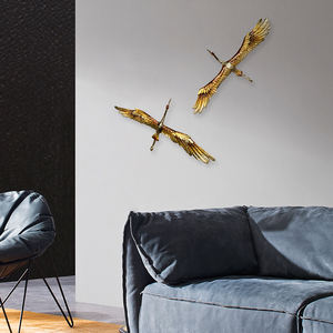 SANLOREN الجدار نوع s حجم الجدار شنقا اللون الذهبي تحلق رافعة لغرفة النوم غرفة المعيشة مكتب فندق الجدار الديكور - Product Image 3