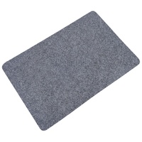 Absorbant extérieur PVC lavable moderne personnalisé paillassons chine gris entrée tapis de sol entrée anti-dérapant bienvenue