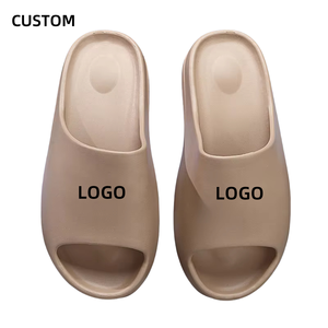 EVA morbido punta aperta da donna scivoli sandali antiscivolo all'ingrosso Logo personalizzato <span class=keywords><strong>casa</strong></span> leggera per pantofole per l'estate e l'autunno - Product Image 1