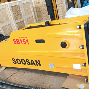 SB151 Construction de disjoncteur hydraulique de type boîte de nouvelle condition et composants de base miniers avec marteau à ciseau de pompe à moteur - Product Image 1