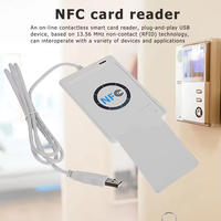Lector y escritor de tarjetas USB Tarjeta RFID NFC de 13,56 Mhz con SDK Programador de software gratuito Escritor de tarjetas