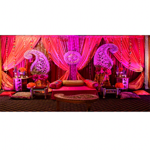 Mehandi Escenario Decoración Musulmán NIkah Mehndi Escenario Decoración EE. UU. - Product Image 1