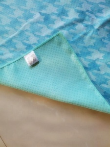 Không-trượt tùy chỉnh phổ biến Houndstooth mô hình đôi bên in ấn Yoga khăn Silicone dots trên trở lại - Product Image 4