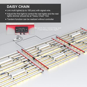 Aglex 1000 Wát quang phổ đầy đủ dẫn phát triển ánh sáng với 10 thanh Dimmable cho Veg & Flower Bloom IP65 đánh giá lm301h Led Chip - Product Image 4