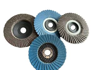 OEM 115mmカルシンドコランダムエメリフラップホイールディスク研磨工具金属研削用 - Product Image 5