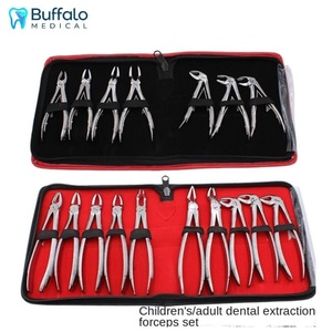 คีมถอนฟันปลอมสแตนเลสสตีลสำหรับวางและถอดอุปกรณ์ฝังฟันยี่ห้อ Buffalo ระดับมืออาชีพ คลาส 1 - Product Image 6