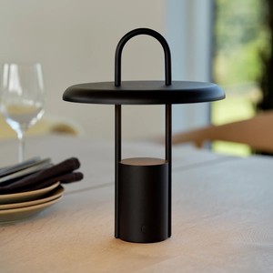 <b>Rechargeable</b> <b>Led</b> Desk Lamp Touch Control Battery Powered Nordic Style Minimalist Modern Bedroom Study Table <b>Light</b> - Product Image 2