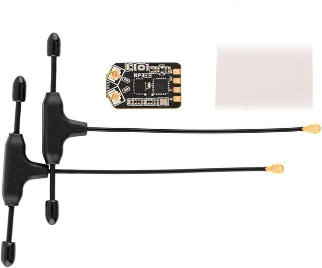 RadioMaster RP3 2.4GHz ELRS Nano Receiver Long Range Low Latency ExpressLRS RX Module for FPV Micro Racing Quadcopter