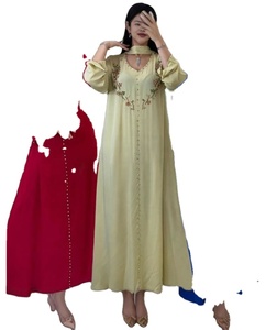 Abayas Élégantes à Diamants pour Femmes, Robe Musulmane, <span class=keywords><strong>Djellaba</strong></span> Aïd, Abayas Turques, Kaftan 2026, Vêtements Islamiques, Jalabiya, Caftan, Robe - Product Image 1