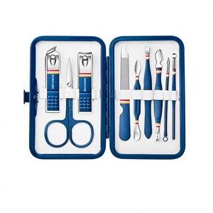 Ensemble de manucure et pédicure portable en acier inoxydable, kit de soin des ongles 6 pièces avec étui pour hommes, femmes, personnes âgées - Product Image 6