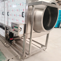 YOUBAN Commerciële Borstel Trommelwasmachine Rotatiewasmachine voor Taro, Zoete Aardappel, Kurkuma, Wortelgroenteverwerkingslijn