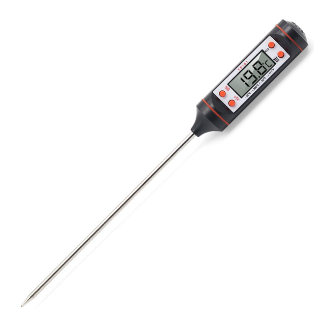 Digital Food Thermometer with Stainless Steel Probe TP101