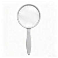 Handheld Magnifier 130 Mm Glass Lens 10x And 1.75x Magnification For Reading Science Experiments Seniors Students