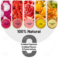 Poudre de jus de fruits aromatisée à l'extrait de fraise lyophilisée naturel de qualité alimentaire pure à 100 %, en vrac, entrepôt USA
