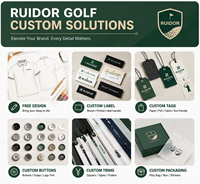 Camiseta de Polo de Golf para Hombre OEM, Tela de Poliéster y Elastano de Alto Rendimiento, Transpirable, Sin Arrugas, Manga Corta, para Torneo