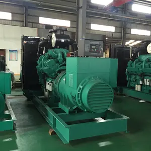 Shx Generator Diesel Komersial Tiongkok 1000kva 800kw Generator Diesel Tipe Terbuka Pembangkit Listrik Efisiensi Tinggi untuk Dijual