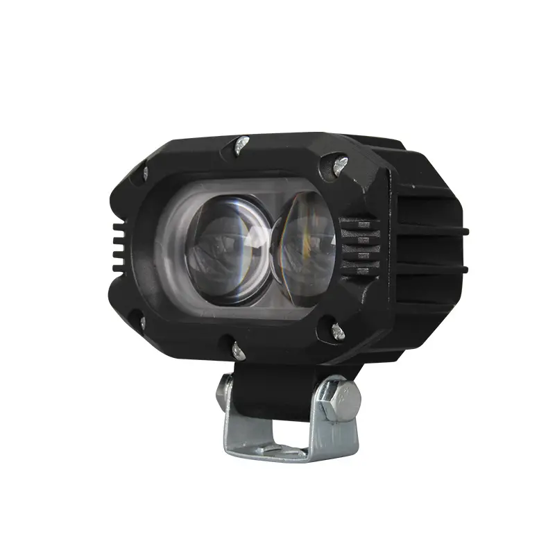 Alih LED antara lampu depan kecerahan tinggi dan rendah, heksagonal mata ganda dimodifikasi untuk lampu sorot kendaraan listrik