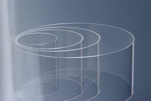 고품질 투명 아크릴 파이프 250mm 300mm 직경 플라스틱 튜브 투명 아크릴 튜브 5mm 두께 2M 길이 - Product Image 5