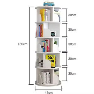 Étagère rotative à 360 degrés Étagères rondes pour enfants Étagère rotative pour enfants - Product Image 2