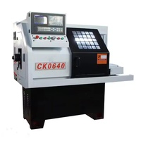 Tour CNC GSK CK0640 léger, haute précision, à banc plat, horizontal, mini-tour avec service de personnalisation sur mesure