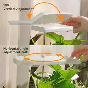 Lampe de culture LED avec rebord de jardinière, pot de plantes rectangulaire minimaliste, idéal pour les plantes vertes mélangées sur le rebord de fenêtre et dans le salon - Product Image 3