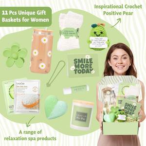 FX Tumbler Encouragement Basket Box Get Well Soon Women Spa Self Care Wedding Favors Gift Set Graduations Christmas Gift Set - Product Image 5