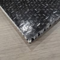 Panneau composite en nid d'abeille en plastique PP/PE léger et durable, panneau sandwich composite pour boîte de remorque