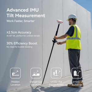 Attrezzatura GPS Comnav N3/N5/T300/T10Plus/A10PLUS per Rilevamenti, Sistema RTK GNSS IMU Sinognss, GPS Laser Comnav - Product Image 2