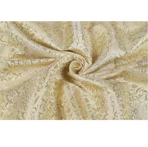 Tela de Brocado de Poliéster Ecológica Moderna con Estampado Floral Artístico y Textura Brillante para Moda Infantil y Proyectos de Manualidades - Product Image 1